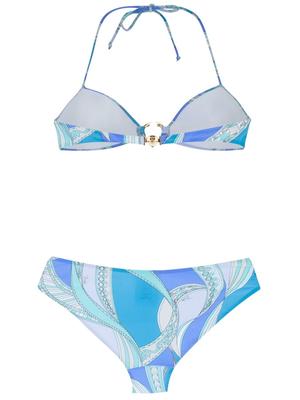 Bikini i blå farver