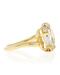 Guldring med en stor kvarts
